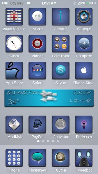 Download 0dyssey Blue 1.0 free