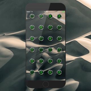 Download 1mpress iOS9 Green 1.2 free
