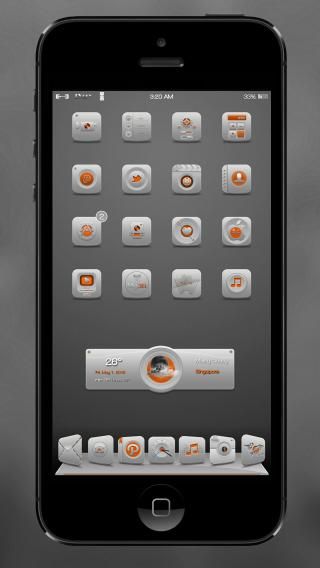 Download 1Vory Orange iOS8 1.0 free