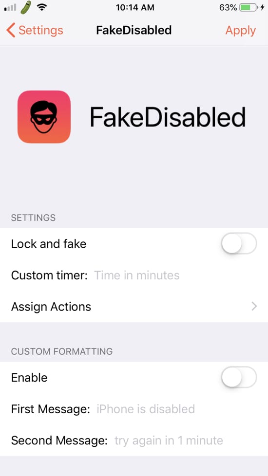 Download FakeDisabled 1.0.0 free