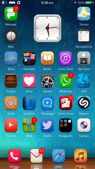 Download AfterOS 8 Wallpapers iP5 1.0 free
