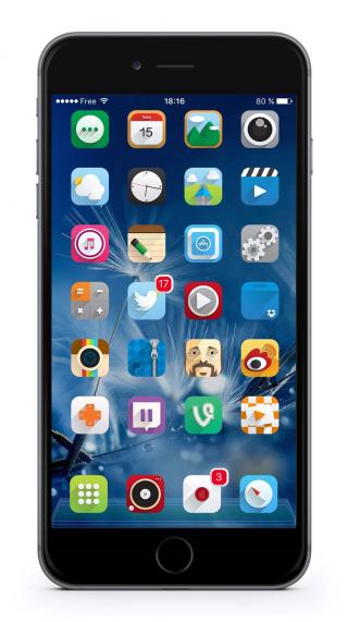 Download Ambre iOS9 DailyIcons 1.0 free