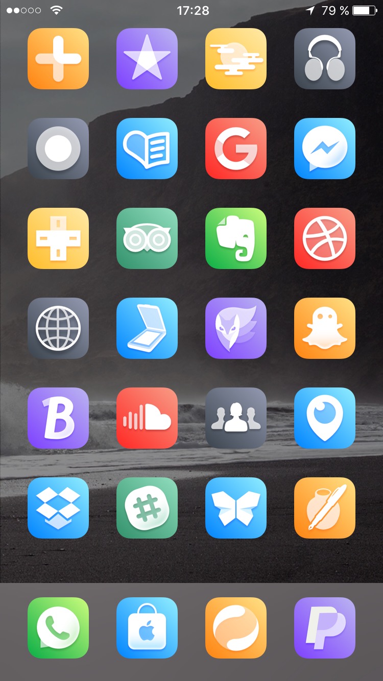 ColorT Premium 1.0 - Free Theme HD for iOS on HackYouriPhone Repo