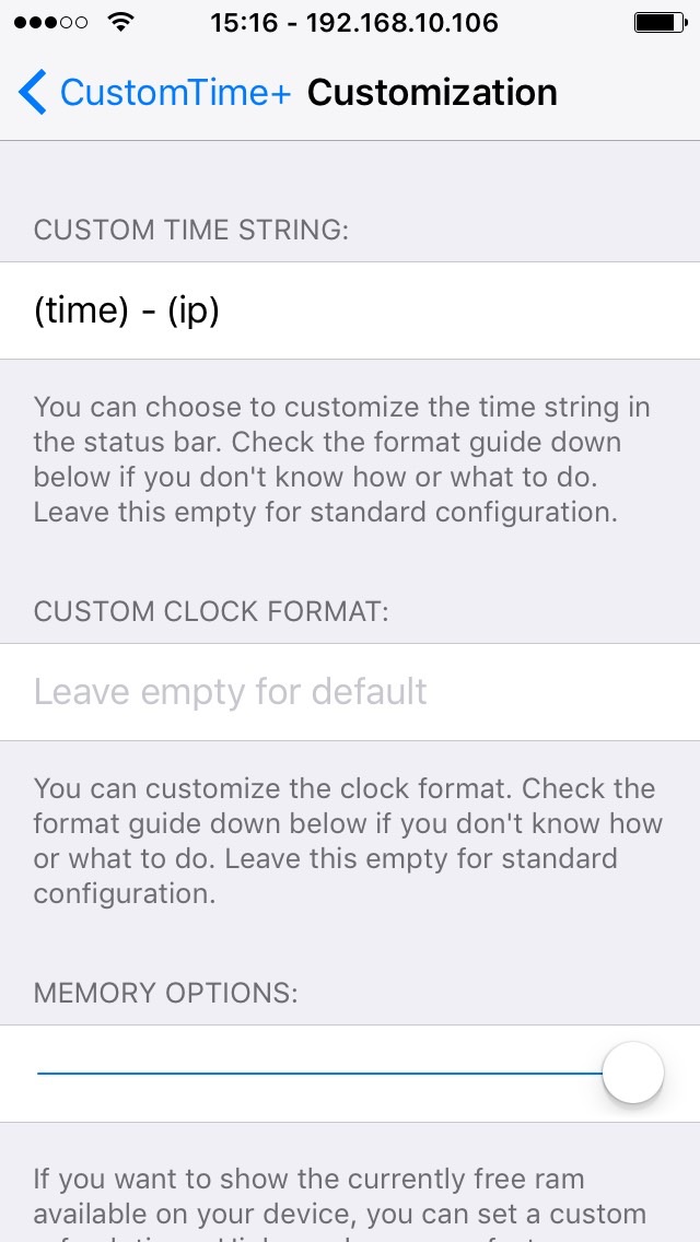 Download CustomTime+ (iOS 10/9) 1.2.2 free