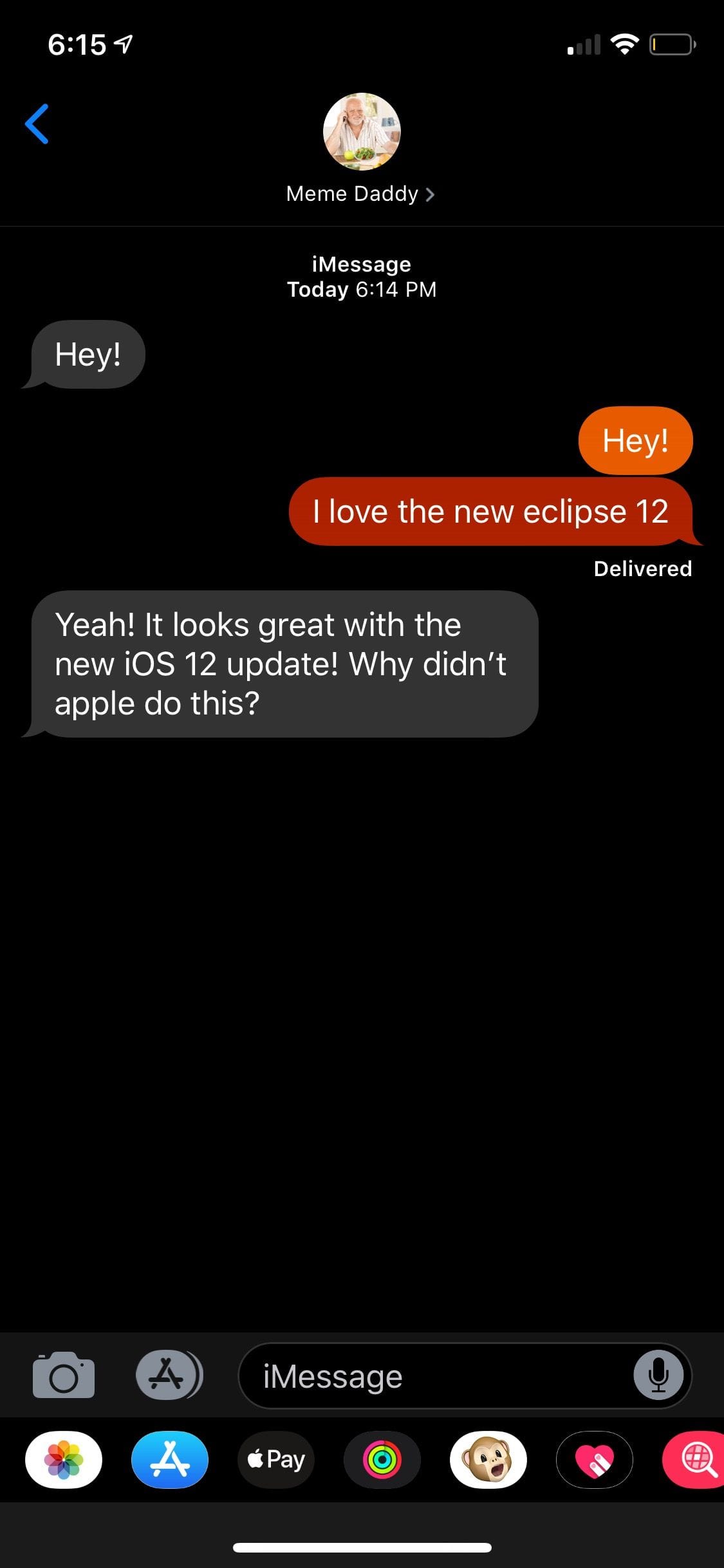 Download Eclipse Dark Mode iOS12 6.1.2-2 free