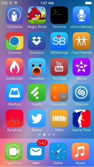 Download iOS 10 Theme 1.2 free