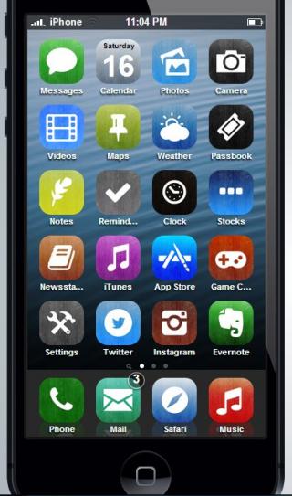Download iOS 7 Wood 1.0 free