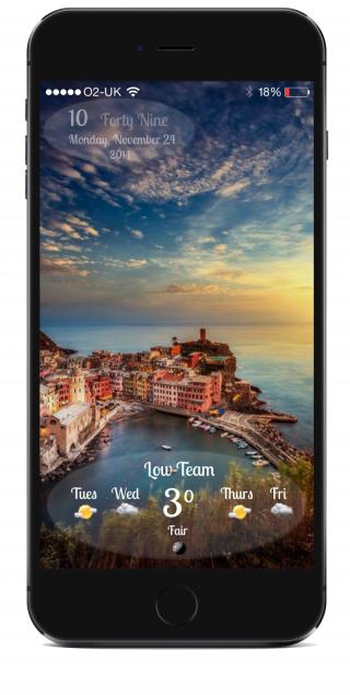 Download iOS8 Weather LS Multi i5-i6Plus 1.0.1 free