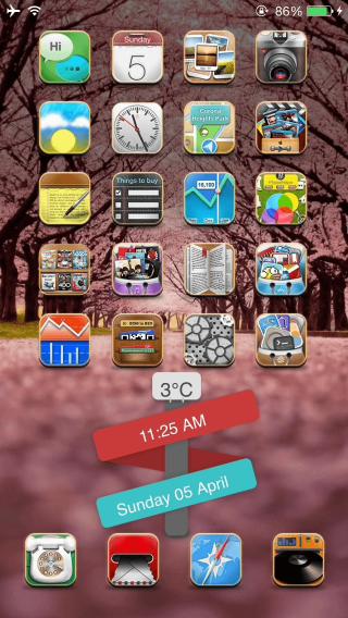 Download iWidgets Ultimate Pack iOS 8 Flat 1.0-1 free