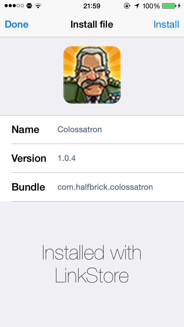 Download LinkStore for iOS 7 1.1-2 free