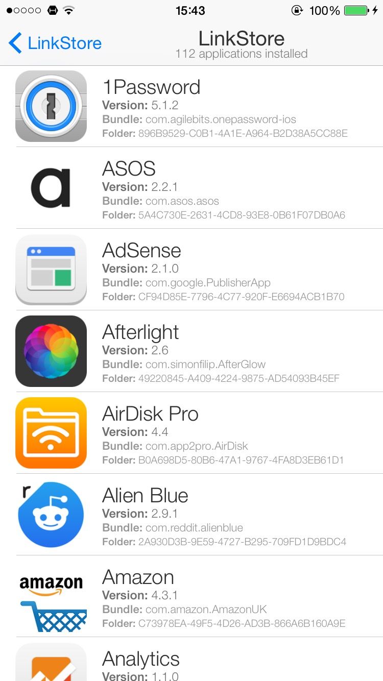 Download LinkStore for iOS 8 1.2 free