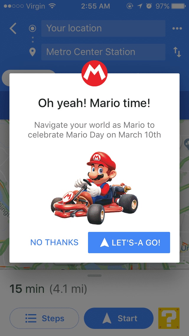 Download MarioMaps (for Google Maps) 1.0-4+debug free