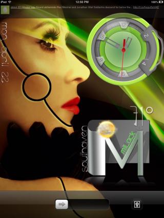 Download miLock Clock iPad 1.0 free