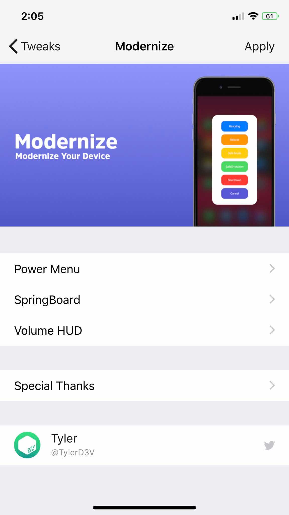 Download Modernize 1.4 free