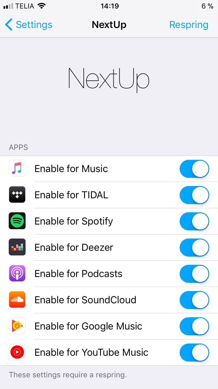 Download NextUp 2 (iOS 12) 1.0~beta12 free
