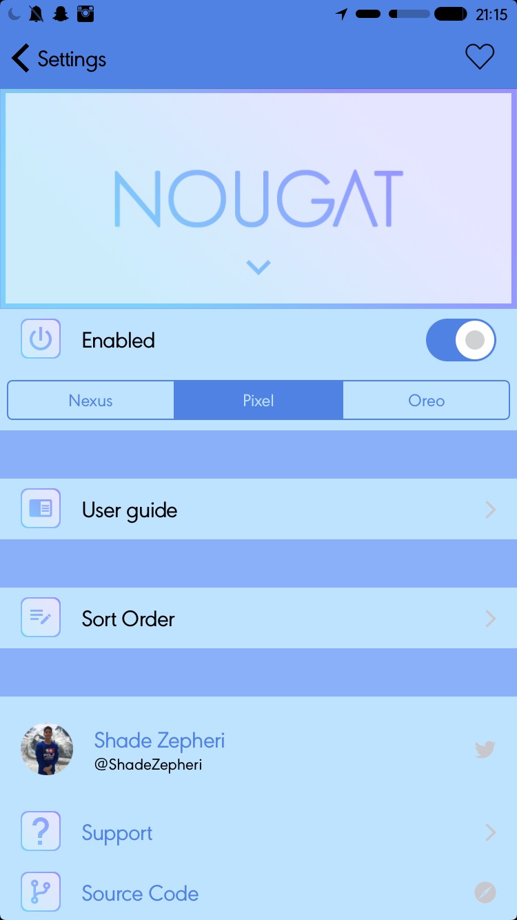 Download Nougat 1.2 free