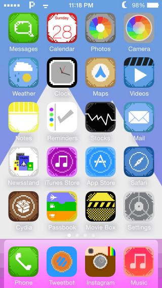 Download Pixelated for iOS 7 1.0.1 free
