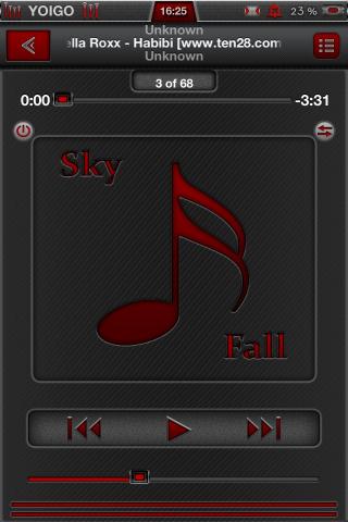 Download SkyFall Red iP4/4s iOS5 1.0 free