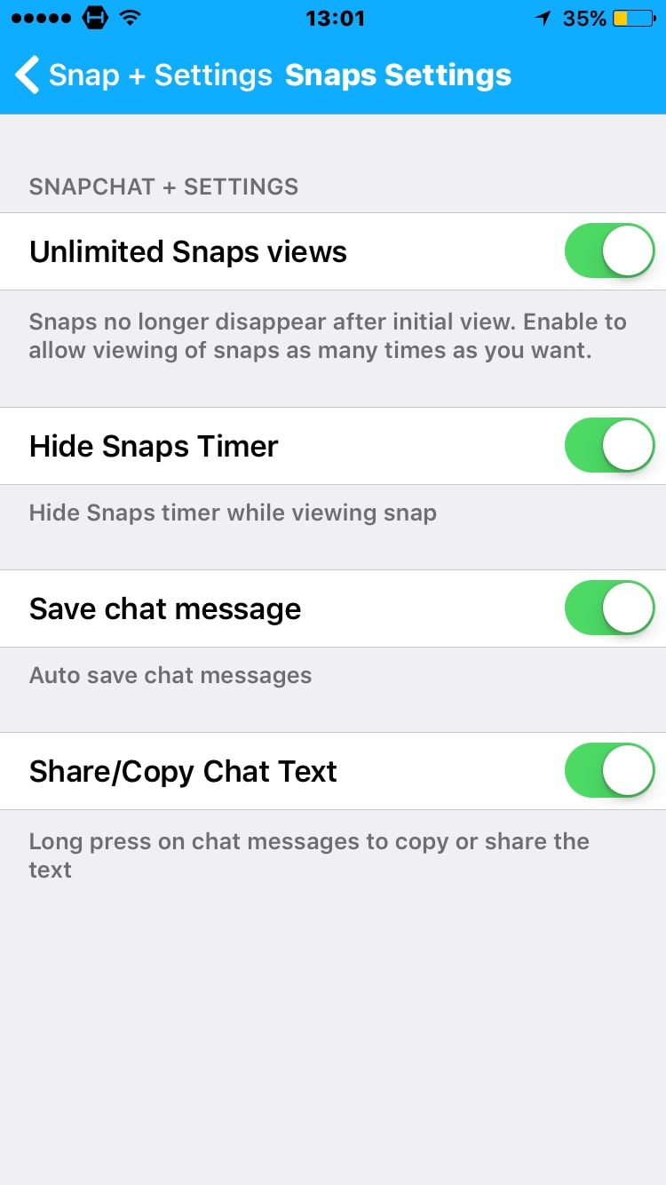 Download Snap + for Snapchat 1.7r-58 free