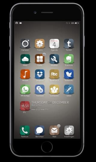 Download Sumwaz iOS8 iWidget Icon Touch 1.0 free
