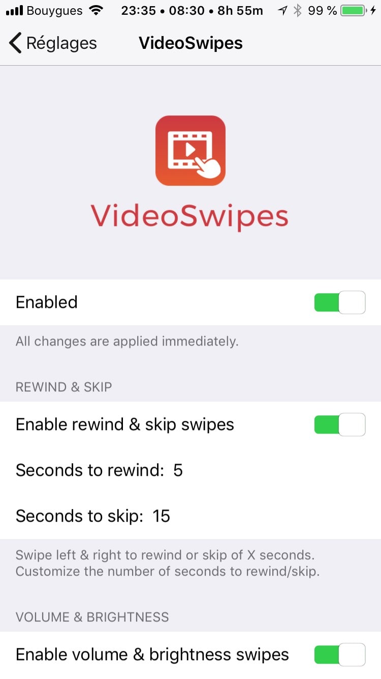 Download VideoSwipes 1.4.2 free