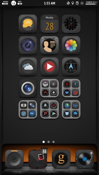 Download Vy Winterboard theme 1.6 free